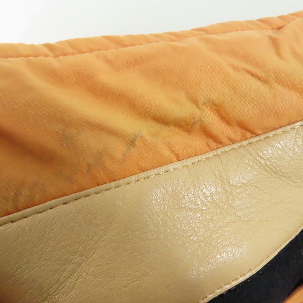 実際に弊社で買取させて頂いたTHE FLAT HEAD/フラットヘッド カウレザー ダウンジャケット/42の画像 4枚目