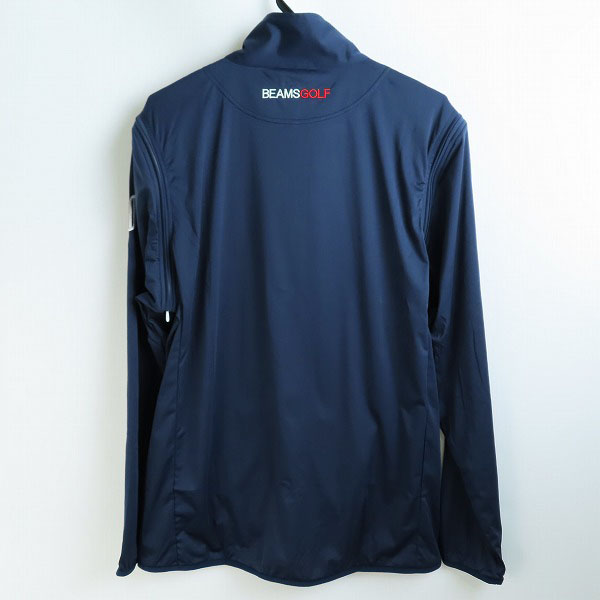 実際に弊社で買取させて頂いた【未使用】BEAMS GOLF/ビームスゴルフ スターフラッグロゴ ツアー エアシャットブルゾン 82-18-0223-444-79-20/Lの画像 1枚目