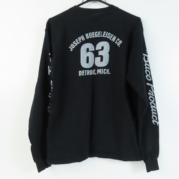 実際に弊社で買取させて頂いたTHE REAL McCOY'S/リアルマッコイズ BUCO ブコ 長袖 Tシャツ/Lの画像 1枚目