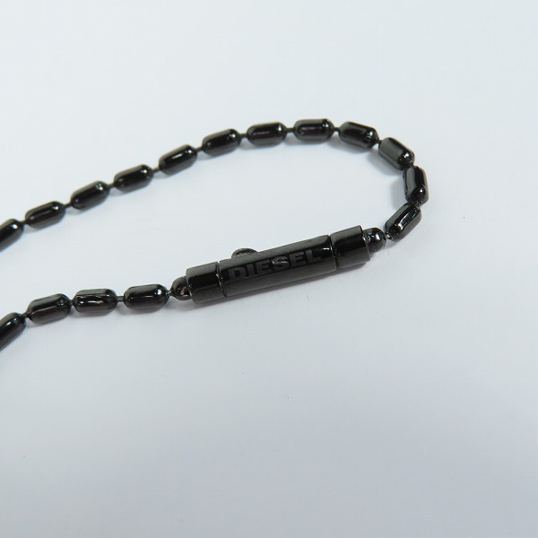 実際に弊社で買取させて頂いたDIESEL/ディーゼル ロゴプレートペンダント/ネックレスの画像 5枚目