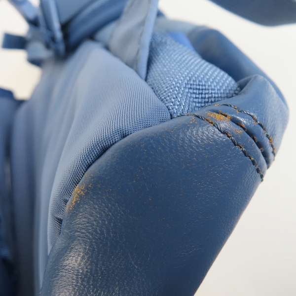 実際に弊社で買取させて頂いたvisvim/ビズビム BALLISTIC 20L/バリスティック レザー切り替え リュックサック/バックパックの画像 8枚目