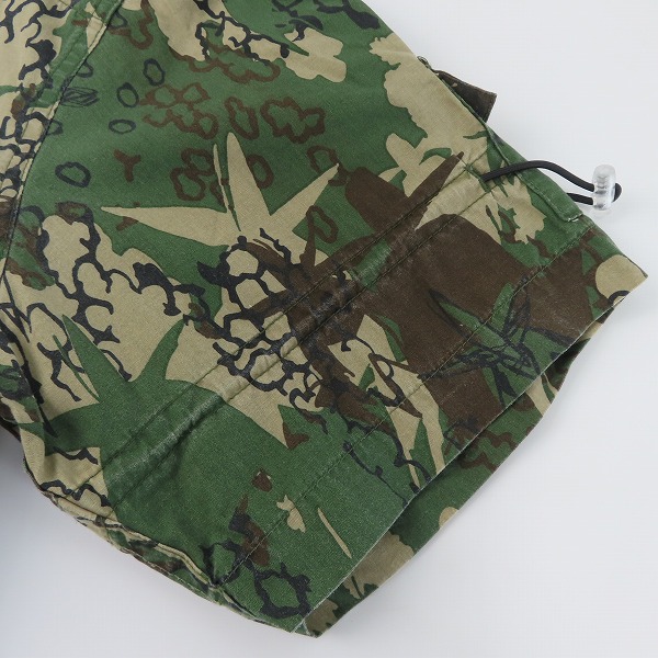 実際に弊社で買取させて頂いたZOO YORK×futura/ズーヨーク×フューチュラ カモフラ 半袖シャツ /Mの画像 5枚目