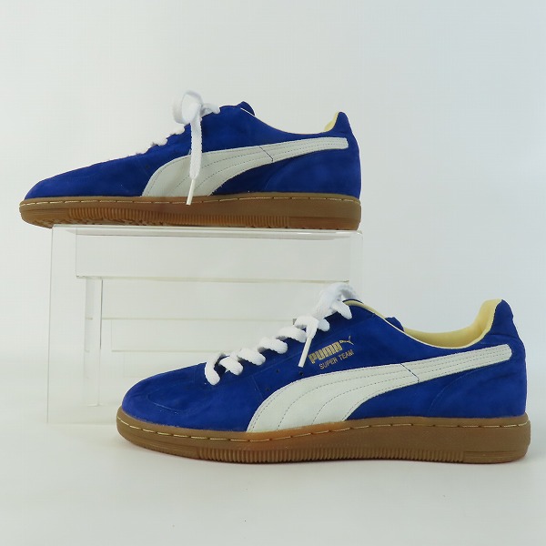 実際に弊社で買取させて頂いた【デットストック】PUMA/プーマ SUPER TEAM/スーパーチーム/日本製/2004年製 スニーカー/PX2271/27の画像 3枚目