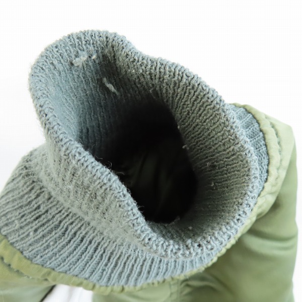 実際に弊社で買取させて頂いたALPHA INDUSTRIES/アルファインダストリーズ N-2B フライトジャケット/Mの画像 5枚目