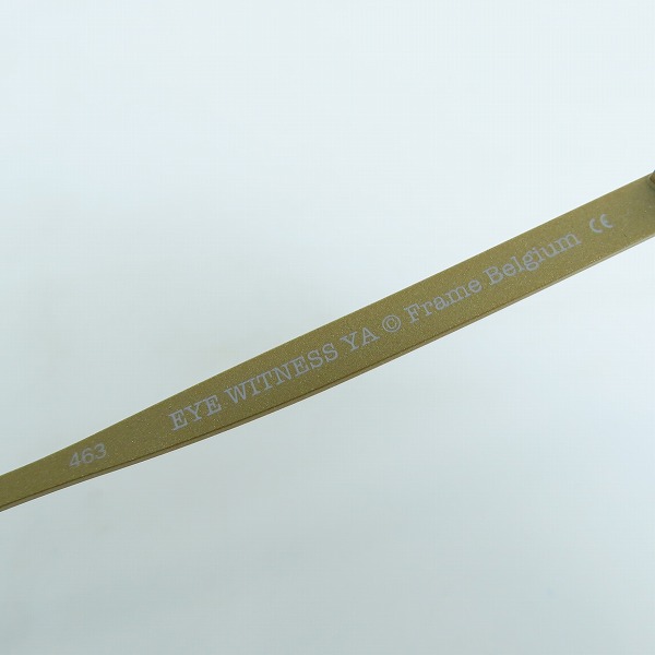 実際に弊社で買取させて頂いたtheo/テオ eyewitness series アイウィネス シリーズ YA 度有りの画像 6枚目