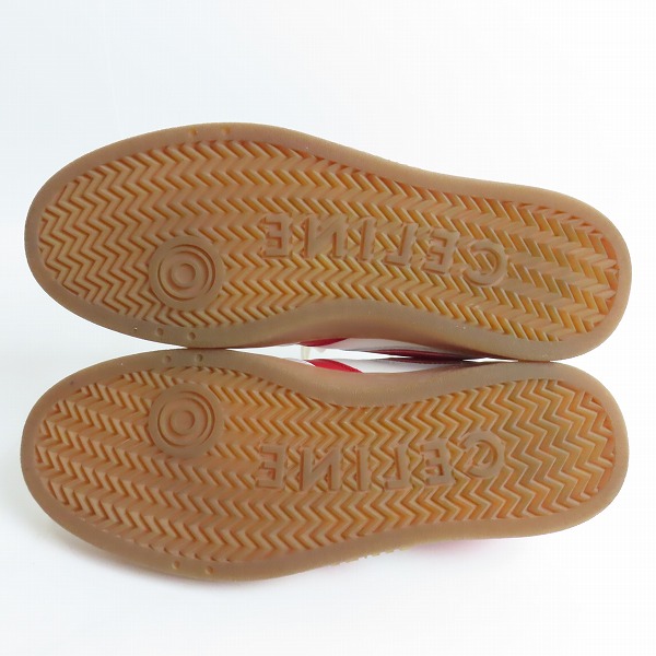 実際に弊社で買取させて頂いたCELINE/セリーヌトリオンフ カーフ レザー ローカットスニーカー RM0252 349223338C/41の画像 2枚目