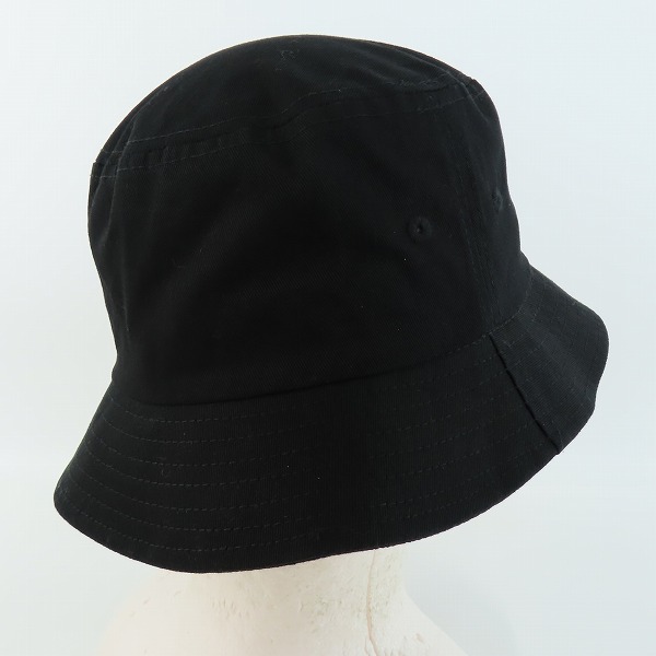 実際に弊社で買取させて頂いたSTUSSY/ステューシー バケットハット ブラックの画像 2枚目