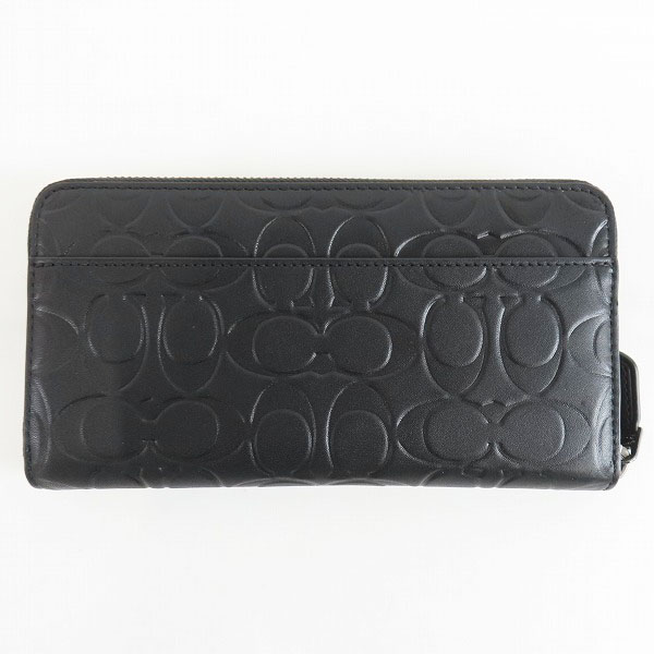 実際に弊社で買取させて頂いたCOACH/コーチ シグネチャー ラウンドジップ 長財布