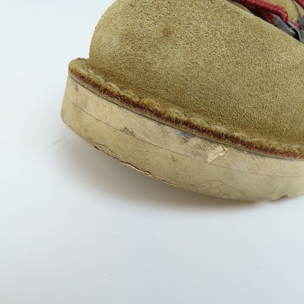 実際に弊社で買取させて頂いたDanner/ダナー MOUNTAIN LIGHT CRISTY TAN SUEDE GORE-TEX マウンテンライト タンスエード ブーツ 45500X US8.5の画像 6枚目