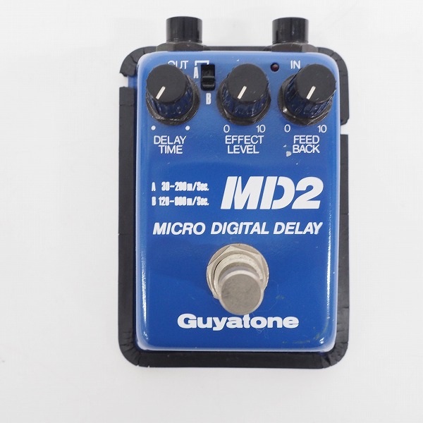 実際に弊社で買取させて頂いたGuyatone/グヤトーン MD2 MICRO DIGITAL DELAY/ディレイ エフェクター 日本製【動作確認済】