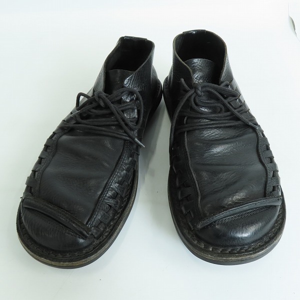 実際に弊社で買取させて頂いたtrippen/トリッペン Spencer waw レザーシューズ