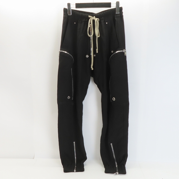 実際に弊社で買取させて頂いたRick Owens/リックオウエンス 2020SS TECUATL BAUHAUS CAGOバウハウスレザーカーゴパンツ RU20S7377-Y/48