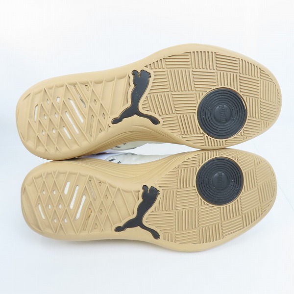 実際に弊社で買取させて頂いたルイージ・ビラセノール×PUMA/プーマ スウェードミッド&クライドオールプロクズマロー 194835-01/28.5の画像 2枚目