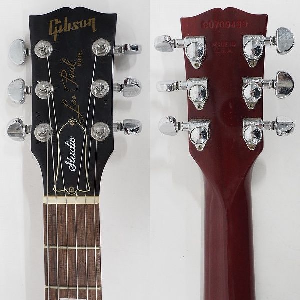 実際に弊社で買取させて頂いた★Gibson/ギブソン Les Paul Studio/レスポールスタジオ 1999年製 エレキギター ハードケース付の画像 2枚目