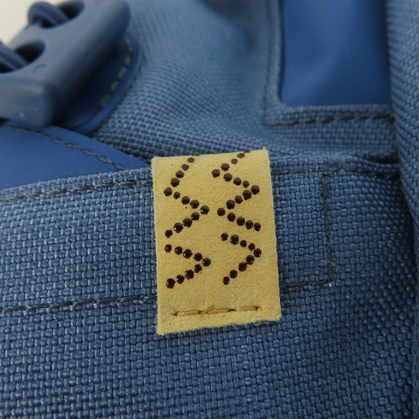 実際に弊社で買取させて頂いたvisvim/ビズビム BALLISTIC 20L/バリスティック レザー切り替え リュックサック/バックパックの画像 9枚目