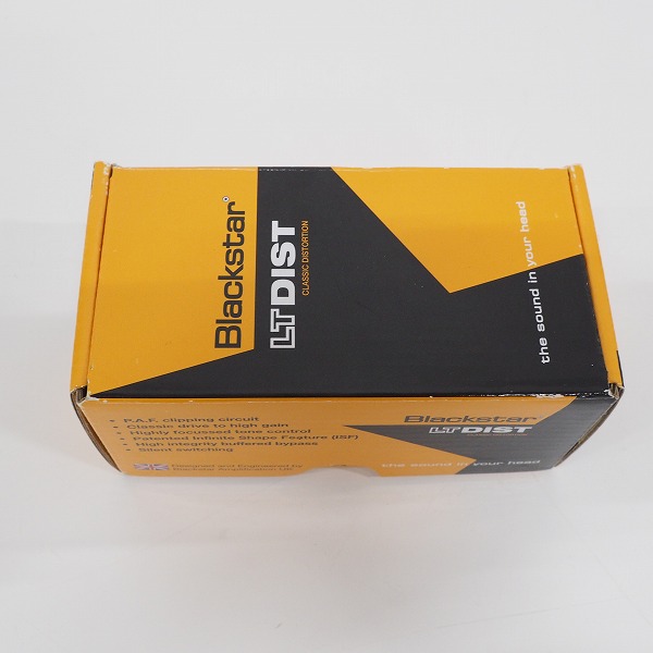 実際に弊社で買取させて頂いたBLACKSTAR/ブラックスター LT DIST ディストーション エフェクター【動作確認済】の画像 9枚目