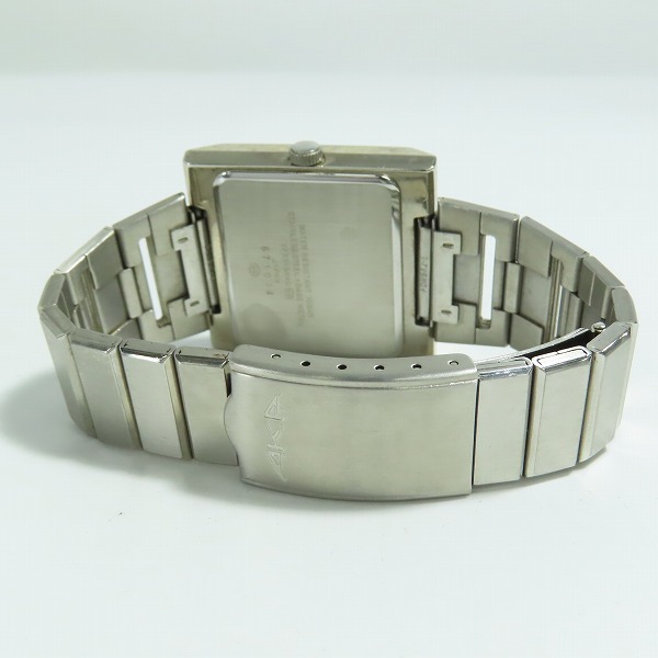 実際に弊社で買取させて頂いたSEIKO/セイコー ALBA/アルバ AKA クオーツ 腕時計 V733-5A40【動作未確認】の画像 2枚目