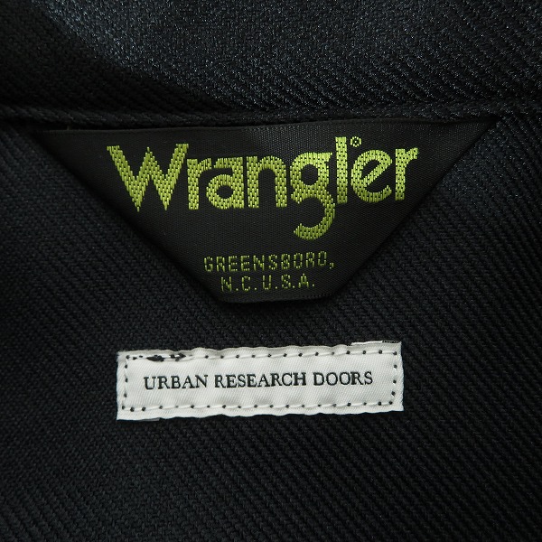 実際に弊社で買取させて頂いたWrangler×URBAN RESEARCH DOORS/ラングラー×アーバンリサーチ ボタンダウンジャケット WS9342/Mの画像 2枚目