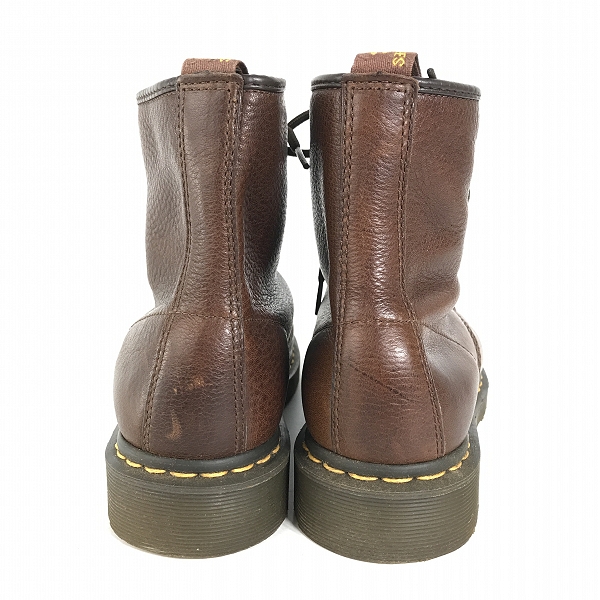 実際に弊社で買取させて頂いたDr.Martens/ドクターマーチン 8EYE/8ホール ブーツ ブラウン 1460 UK7の画像 1枚目
