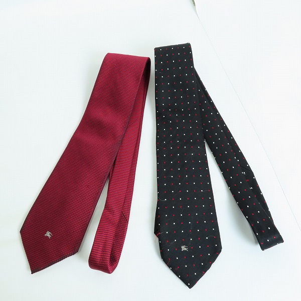 実際に弊社で買取させて頂いたBURBERRY BLACK LABE/バーバリーブラックレーベル ネクタイ 2点セット