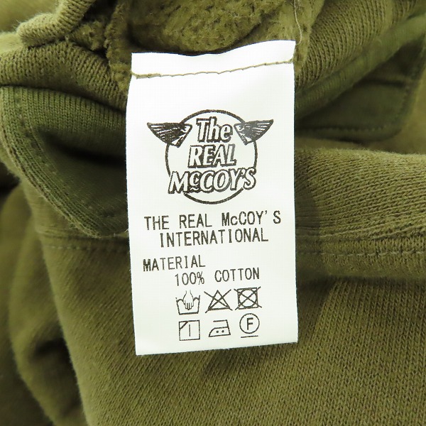 実際に弊社で買取させて頂いたThe REAL McCOY'S/リアルマッコイズ ポケット付き スウェット トレーナー Mの画像 3枚目
