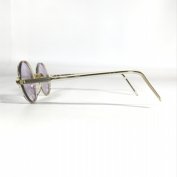 実際に弊社で買取させて頂いた白山眼鏡店/ハクサンガンキョウテン ラウンド メガネフレーム アイウェアの画像 2枚目