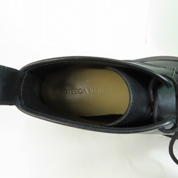 実際に弊社で買取させて頂いたBOTTEGA VENETA/ボッテガ ヴェネタ チャッカブーツ ボリュームソール 42の画像 4枚目