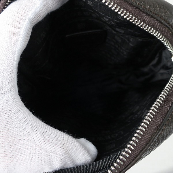 実際に弊社で買取させて頂いたLOEWE/ロエベ アナグラム レザーショルダーバッグの画像 4枚目