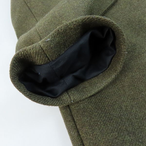 実際に弊社で買取させて頂いたA.P.C./アーペーセー 比翼 ステンカラーコート 24206-1-34901/Sの画像 5枚目