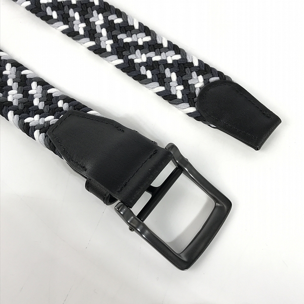 実際に弊社で買取させて頂いたNIKE GOLF/ナイキ ゴルフ G-Flex ストレッチウーブンマスターズゴルフベルト  ブラック ホワイトの画像 2枚目