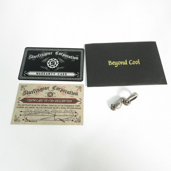 実際に弊社で買取させて頂いた【ギャラ付き】STARLINGEAR/スターリンギア Sperm/スパーム ペンダントトップの画像 9枚目