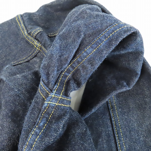 実際に弊社で買取させて頂いたThe REAL McCOY'S/リアルマッコイズ 大戦モデル デニムジャケット Lot.S003J W38の画像 5枚目