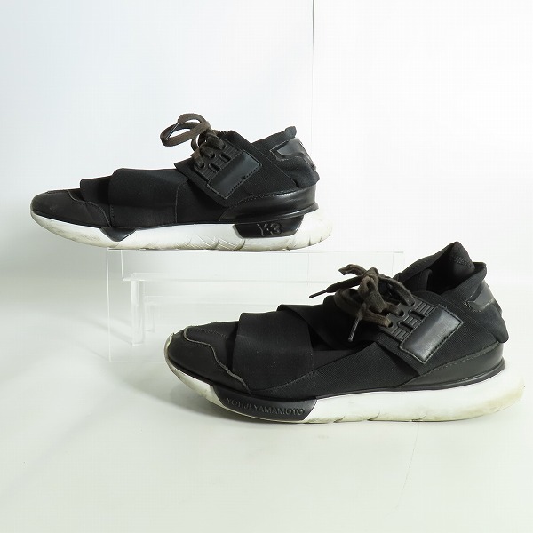 実際に弊社で買取させて頂いたY-3/ワイスリー adidas×Yohji Yamamoto/アディダス×ヨウジヤマモト QASA HIGH スニーカー AQ5499/27の画像 3枚目
