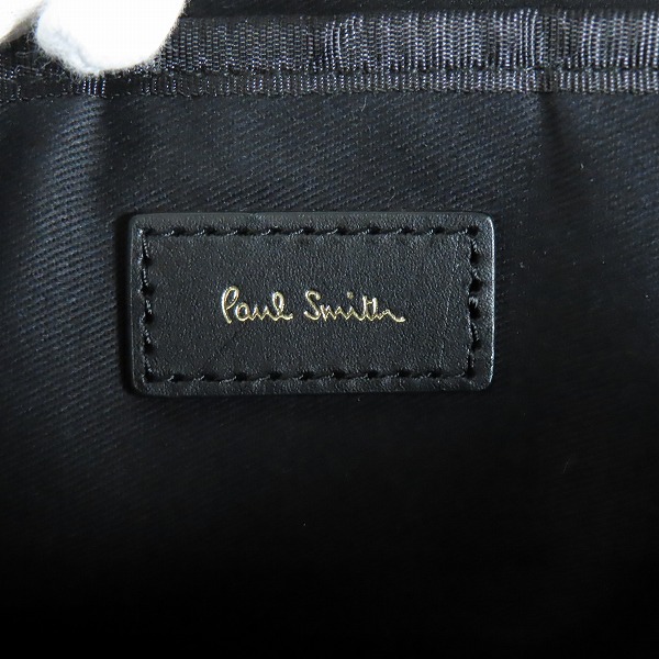 実際に弊社で買取させて頂いたPaul Smith/ポールスミス ブロックレザー ストライプ トートバッグ/ハンドバッグの画像 4枚目