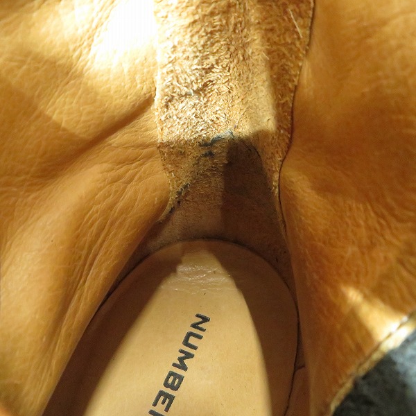 実際に弊社で買取させて頂いたNUMBER (N)INE/ナンバーナイン レースアップブーツ/コンバットブーツ F13-NF004 /9の画像 6枚目