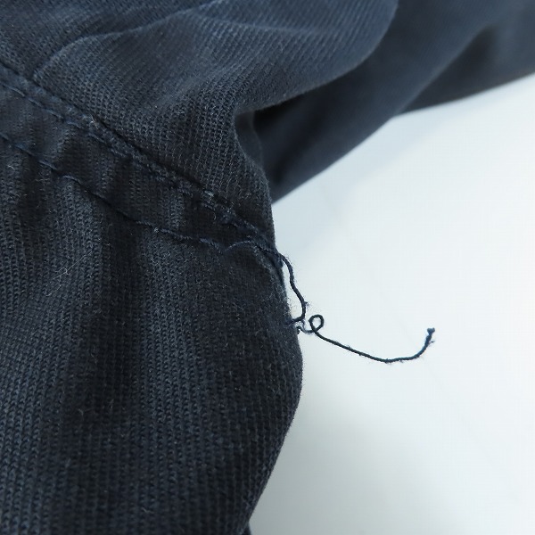 実際に弊社で買取させて頂いた【難あり】DICKIES/ディッキーズ M-65刺繍ジャケット キルトライナー付き/ネイビー/143M10WD23/XLの画像 7枚目