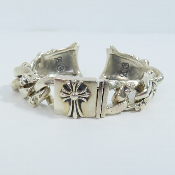 実際に弊社で買取させて頂いたA&G/エーアンドジー ファンシーリンク IDウォッチブレスレットの画像 1枚目