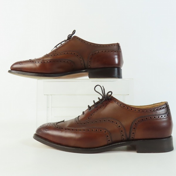 実際に弊社で買取させて頂いたTrickers/トリッカーズ NORFONK ウィングチップ 6463/9.5の画像 3枚目