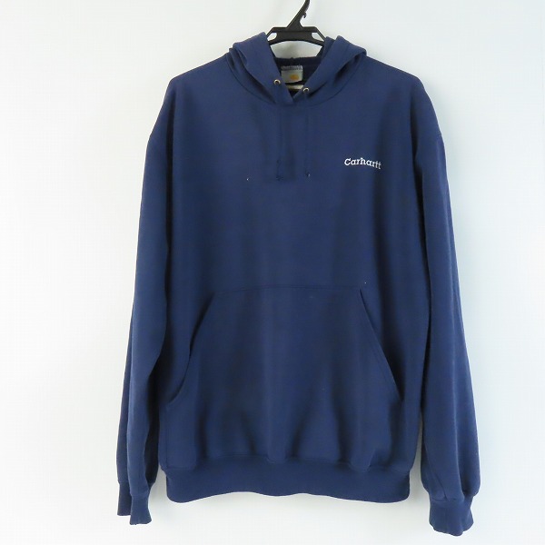 実際に弊社で買取させて頂いたCarhartt/カーハート ロゴ刺繍 プルオーバーパーカー M