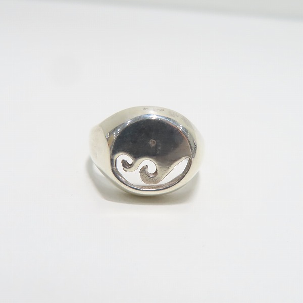 実際に弊社で買取させて頂いたHOLLYWOOD RANCH MARKET/ハリウッドランチマーケット 波モチーフリング 11号の画像 1枚目