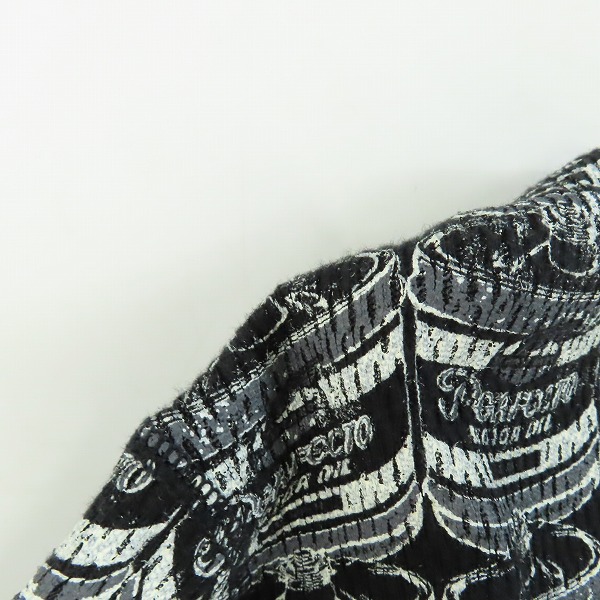 実際に弊社で買取させて頂いたSCHOTT/ショット PERFECTO MOTOR OIL/パーフェクトモーターオイル 総柄 カットソー 3103089/Lの画像 6枚目