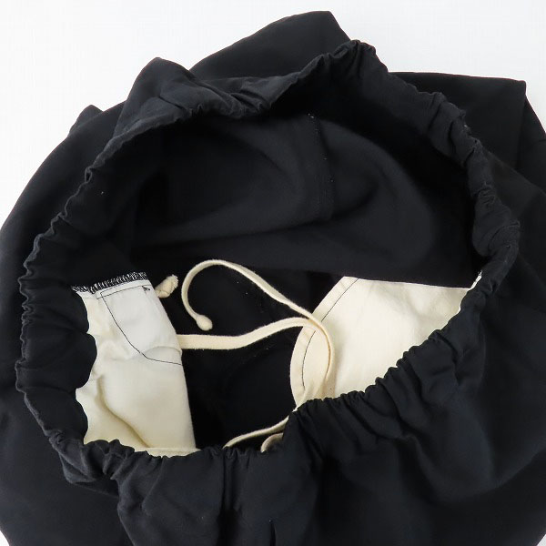 実際に弊社で買取させて頂いたBLACK COMME des GARCONS/ブラック コムデギャルソン イージー サルエル ハーフパンツ 1Q-P023 Mの画像 4枚目