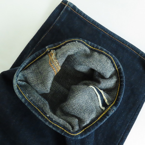 実際に弊社で買取させて頂いたEVISU/エヴィス No.2 SPECIAL 2000 くまモン デニムパンツ/38×35の画像 9枚目