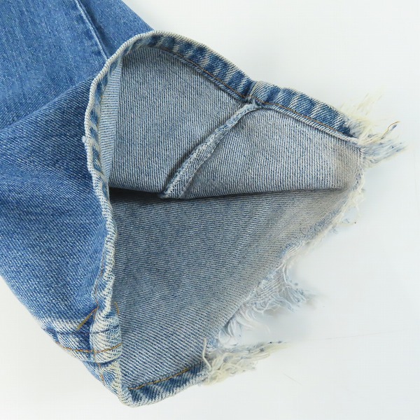 実際に弊社で買取させて頂いたLevis/リーバイス ヴィンテージ 646-0217 オレンジタブ 刻印575 USA製 デニムパンツ /W36の画像 6枚目