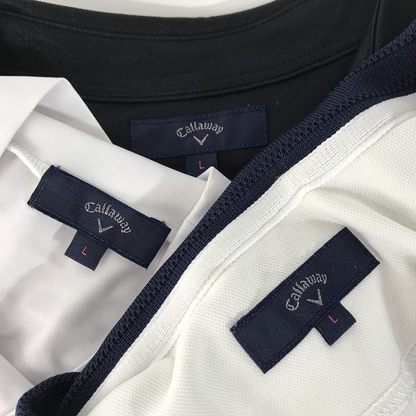 実際に弊社で買取させて頂いた【おまとめ】Callaway/キャロウェイ レディース ポロシャツ/Tシャツ ゴルフの画像 1枚目