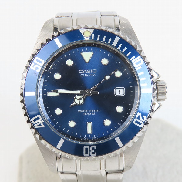 実際に弊社で買取させて頂いたCASIO/カシオ クォーツ アナログ腕時計 MTD-1010 【動作未確認】