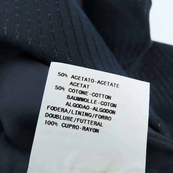 実際に弊社で買取させて頂いた【JPタグ】EMPORIO ARMANI/エンポリオアルマーニ 総柄 1Bテーラードジャケット/48の画像 4枚目