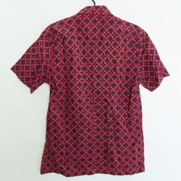 実際に弊社で買取させて頂いたDries Van Noten/ドリスヴァンノッテン 総柄 半袖シャツ/48の画像 1枚目