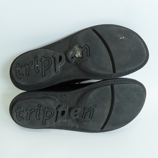実際に弊社で買取させて頂いたtrippen/トリッペン GANGSTER WAW レザー シューズの画像 2枚目