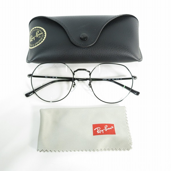 実際に弊社で買取させて頂いたRay-Ban/レイバン JACK/ジャック メガネフレーム/アイウェア RB6465Fの画像 8枚目